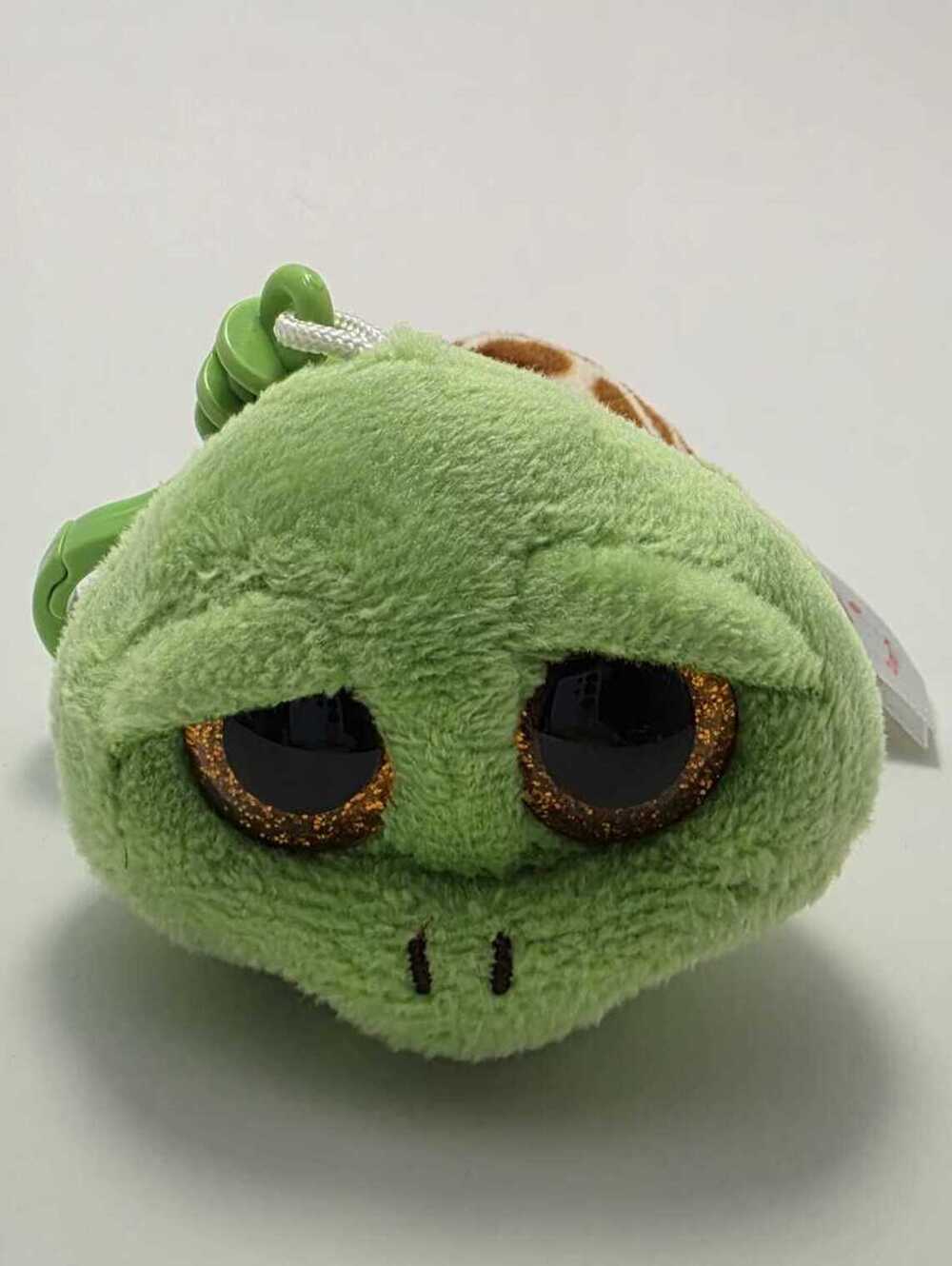 TY Beanie Boo Key Clip “Zippy” the Turtle - No Hang Tag *Small* (3 inch)